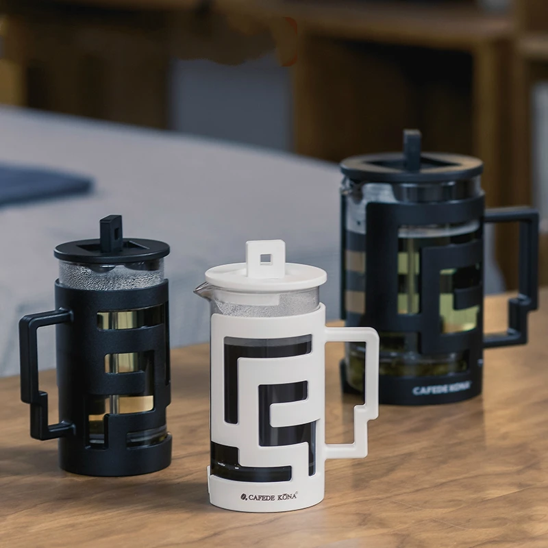 Maze French Press Pot Household Cafe Glass Moka Coffee Tea Milk Foam Milk Foam Maker Filter Pressure 300 800ml Cafeteira Teapot
Maze French Press Pot Household Cafe Glass Moka Coffee Tea Milk Foam Milk Foam Maker Filter Pressure 300 800ml Cafeteira Teapot