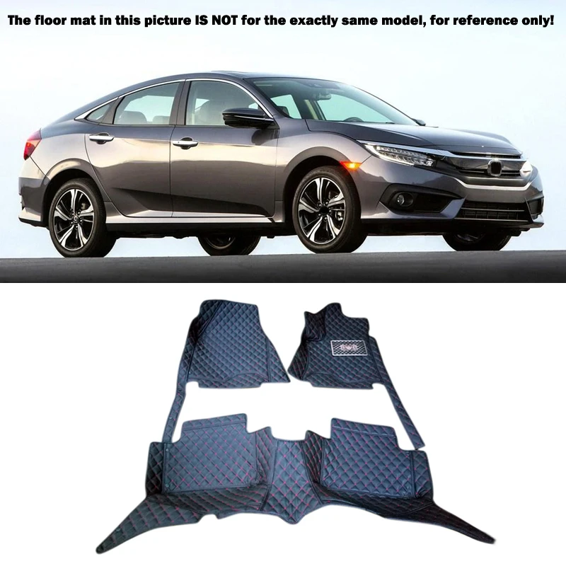 Interior Accessories Floor Mats Carpets Foot Pads Kit For Honda Civic 4dr Sedan 10th Gen 2016 2017
Interior Accessories Floor Mats Carpets Foot Pads Kit For Honda Civic 4dr Sedan 10th Gen 2016 2017