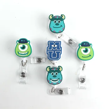 5pcs High Quality Cartoon Monster Retractable Pull Badge Reel ID Card Clip ID Badge Lanyard Name Tag Card For School Offices
5pcs High Quality Cartoon Monster Retractable Pull Badge Reel ID Card Clip ID Badge Lanyard Name Tag Card For School Offices