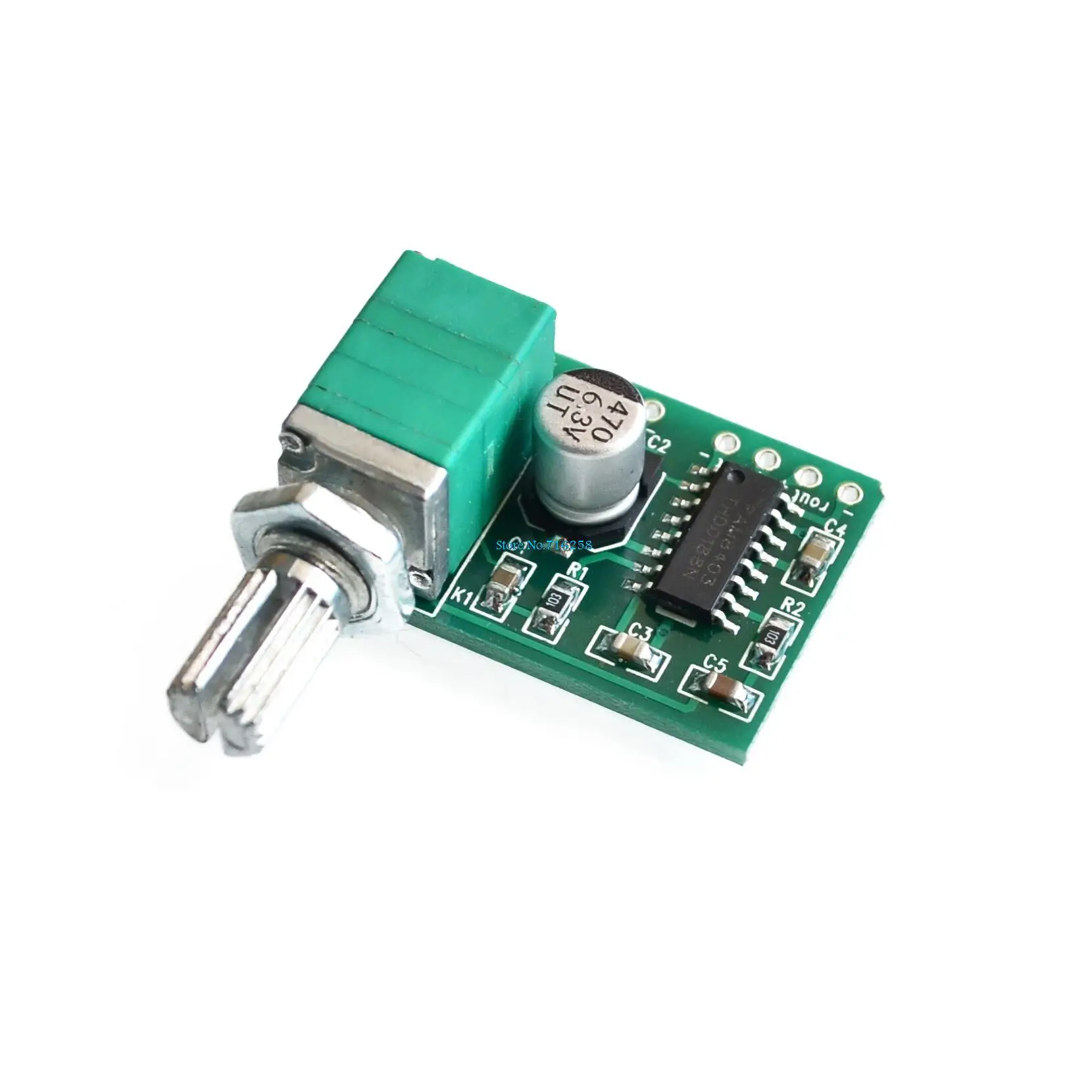 ! PAM8403 mini 5V digital amplifier board with switch potentiometer can be USB powered GF1002
! PAM8403 mini 5V digital amplifier board with switch potentiometer can be USB powered GF1002