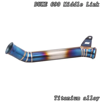 Middle Pipe For KTM DUKE 690 2012 to 17 18 2019 Slip-on Motorcycle Muffler Iitanium Exhaust Moto Escape Enhanced Air Pressure
Middle Pipe For KTM DUKE 690 2012 to 17 18 2019 Slip-on Motorcycle Muffler Iitanium Exhaust Moto Escape Enhanced Air Pressure