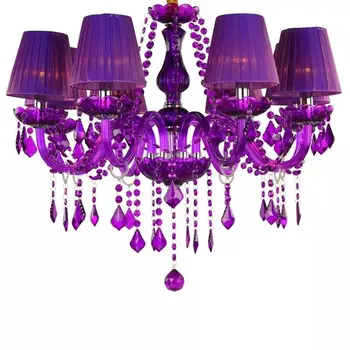 Restaurant Art decor purple red Crystal Chandelier lamps Mediterranean Garden Bedroom E14 Led Candle chandelier Lustre Cristal
Restaurant Art decor purple red Crystal Chandelier lamps Mediterranean Garden Bedroom E14 Led Candle chandelier Lustre Cristal
