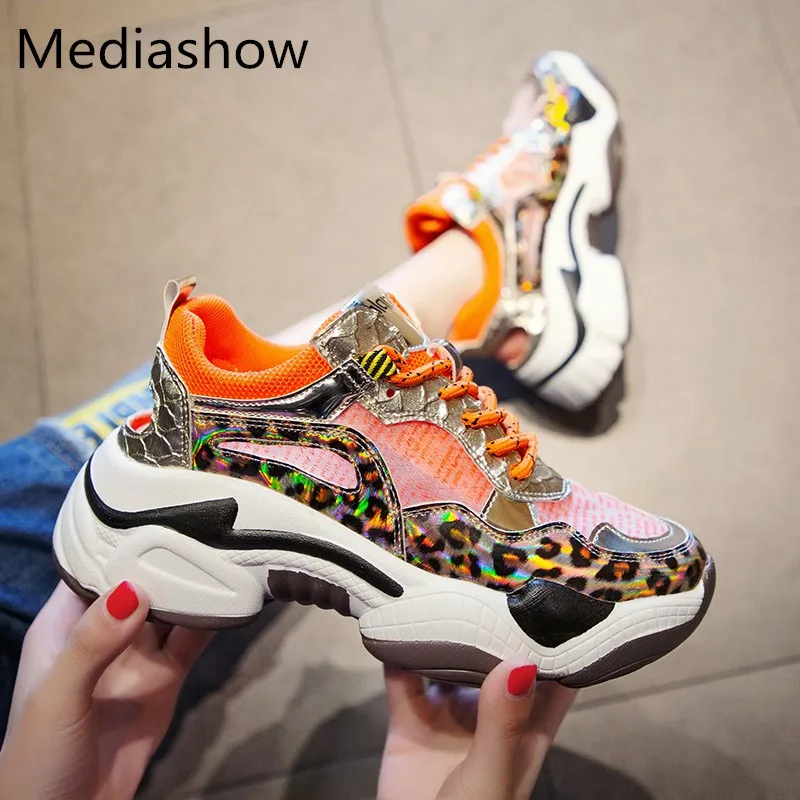 Women's shoes casual fashion sports shoes platform Flyknit mesh fabric ladies shoes 2019 new leopard lace high quality
Women's shoes casual fashion sports shoes platform Flyknit mesh fabric ladies shoes 2019 new leopard lace high quality