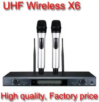 Original Takstar X6 UHF wireless microphone system professional engineering Installation microphone for karaoke and stage
Original Takstar X6 UHF wireless microphone system professional engineering Installation microphone for karaoke and stage
