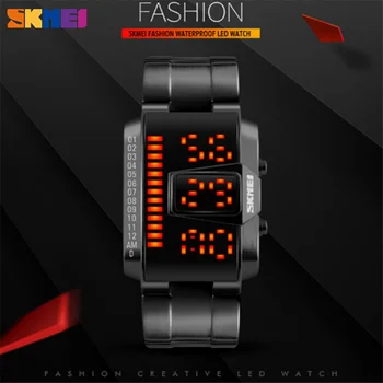 SKMEI Fashion Casual Watches Men Top Luxury Brand Watch Waterproof LED Digit Wristwatch Creative Watch Relogio Masculino Clock
SKMEI Fashion Casual Watches Men Top Luxury Brand Watch Waterproof LED Digit Wristwatch Creative Watch Relogio Masculino Clock