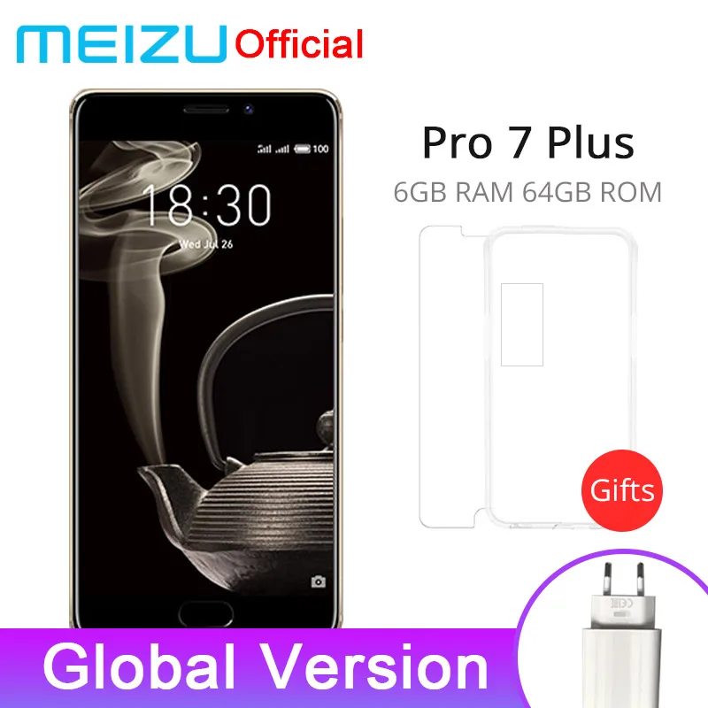 Global Version Meizu Pro 7 Plus 6GB 64GB CellPhone Helio X30 5.7" 2560 x 1440 Dual Rear 12.0MP 3500mAh
Global Version Meizu Pro 7 Plus 6GB 64GB CellPhone Helio X30 5.7" 2560 x 1440 Dual Rear 12.0MP 3500mAh