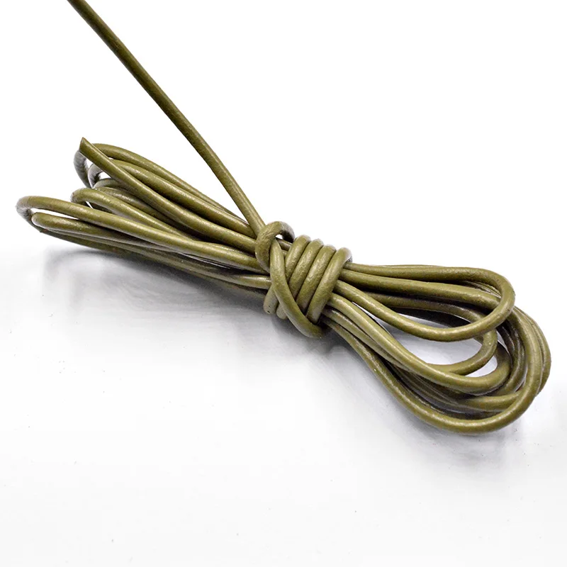 FLTMRH 1mm Round Genuine Leather Cord/Wire DIY brown black Cords women earrings Bracelet choker necklace jewelry making
FLTMRH 1mm Round Genuine Leather Cord/Wire DIY brown black Cords women earrings Bracelet choker necklace jewelry making