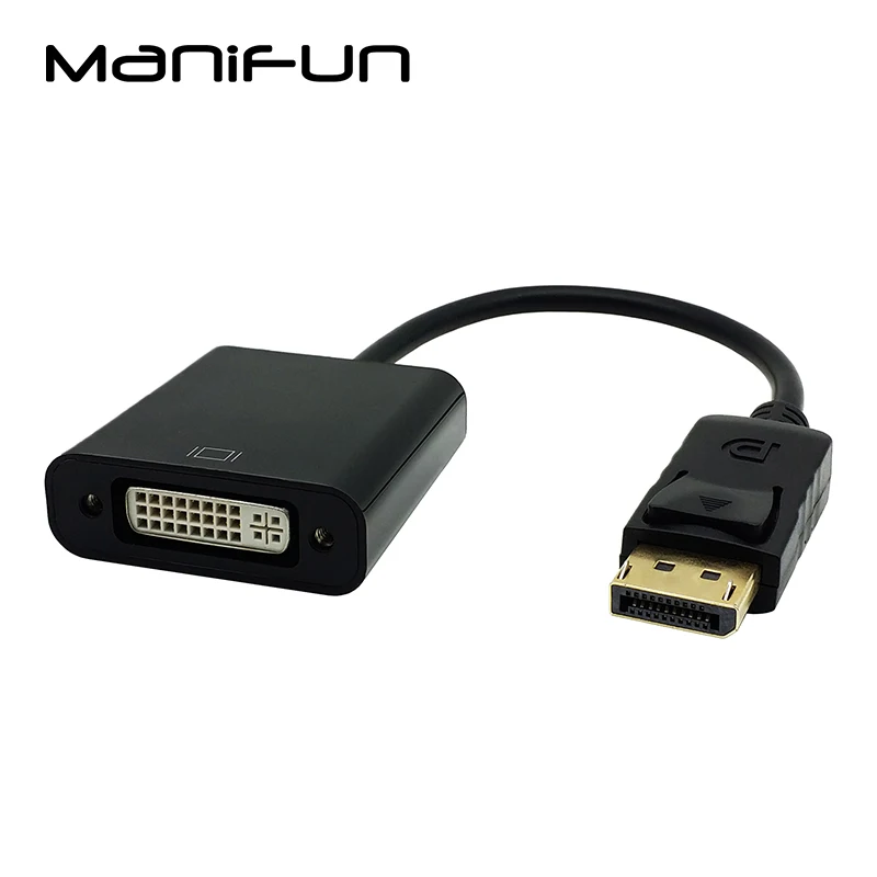DP to DVI Adapter DisplayPort Display Port to DVI Cable Adapter Converter Male to Female 1080P for Monitor Projector Displays
DP to DVI Adapter DisplayPort Display Port to DVI Cable Adapter Converter Male to Female 1080P for Monitor Projector Displays