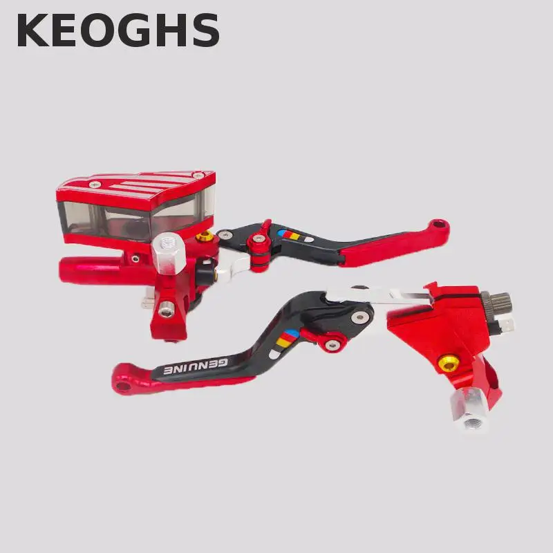 Keoghs Motorcycle Brake Master Cylinder And Clutch Lever 22mm Universal 12.7mm Piston For Honda Yamaha Kawasaki Suzuki Scooter
Keoghs Motorcycle Brake Master Cylinder And Clutch Lever 22mm Universal 12.7mm Piston For Honda Yamaha Kawasaki Suzuki Scooter