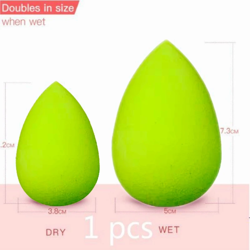 BeautyPaPa Neon Green Cosmetic puff Make Sponge Blender Ultra Precise Blending Bounce powder or liquid concealers 1pcs
BeautyPaPa Neon Green Cosmetic puff Make Sponge Blender Ultra Precise Blending Bounce powder or liquid concealers 1pcs