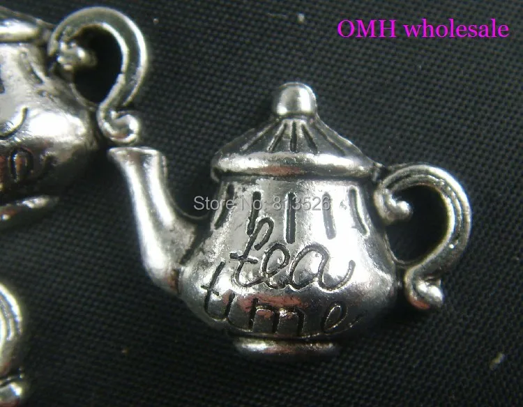 OMH wholesale 10pcs Jewelry accessories tibetan silver Letters in the teapot connectors DZ162
OMH wholesale 10pcs Jewelry accessories tibetan silver Letters in the teapot connectors DZ162