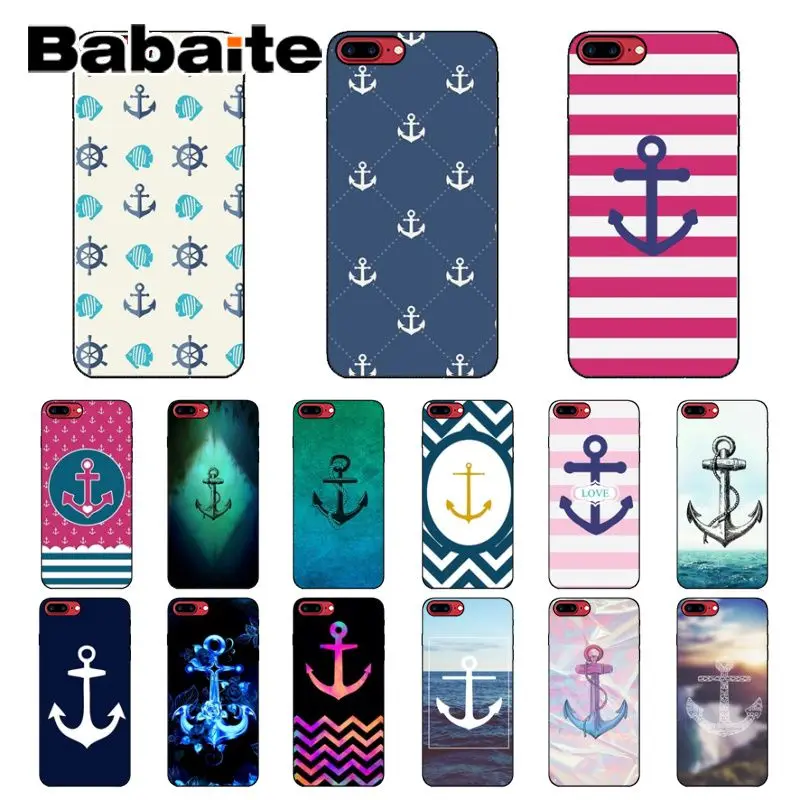 Babaite Anker birds and boat anchor blue Soft Silicone TPU Phone Cover for Apple iPhone 8 7 6 6S Plus X XS MAX 5 5S SE XR Cover
Babaite Anker birds and boat anchor blue Soft Silicone TPU Phone Cover for Apple iPhone 8 7 6 6S Plus X XS MAX 5 5S SE XR Cover