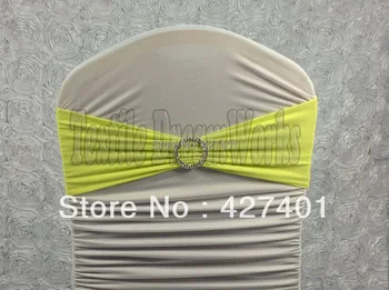 Hot Sale Lemon Yellow Spandex Bands / Lycra Band With Round Diamond Buckle With Pin For Wedding & Banquet
Hot Sale Lemon Yellow Spandex Bands / Lycra Band With Round Diamond Buckle With Pin For Wedding & Banquet