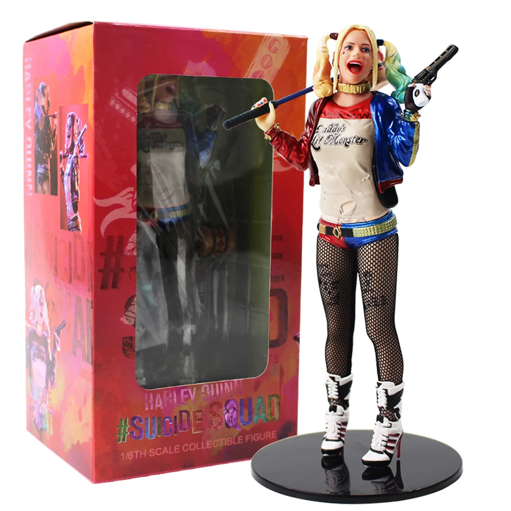 18cm Suicide Squad Harley Quinn 1/6th Scale PVC Action Figure Collectible Moodel Toy Doll Gift
18cm Suicide Squad Harley Quinn 1/6th Scale PVC Action Figure Collectible Moodel Toy Doll Gift