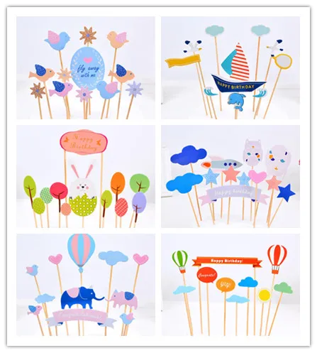 Multi-color Cupcake Cake Topper Cake Flags Double Stick For Family Birthday Party Baking Decoration Supplies
Multi-color Cupcake Cake Topper Cake Flags Double Stick For Family Birthday Party Baking Decoration Supplies