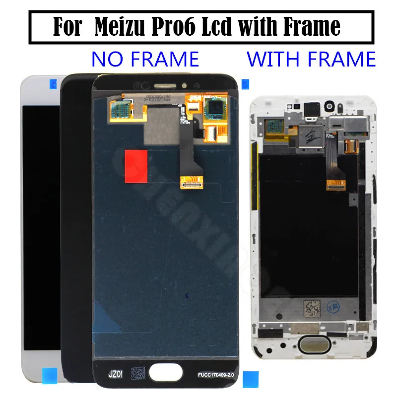 5.2"Amoled Meizu Pro 6 M570M M570C M570Q M570h Lcd Display with Touch glass Digitizer Frame assembly replacement meizu pro 6s
5.2"Amoled Meizu Pro 6 M570M M570C M570Q M570h Lcd Display with Touch glass Digitizer Frame assembly replacement meizu pro 6s