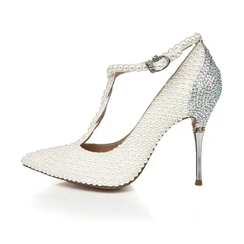 LSDN-1228 New Fashion Pearl Colored Bride's Shoes Leather Tip Mouth Wedding Banquet High Heels Women Pumps
LSDN-1228 New Fashion Pearl Colored Bride's Shoes Leather Tip Mouth Wedding Banquet High Heels Women Pumps
