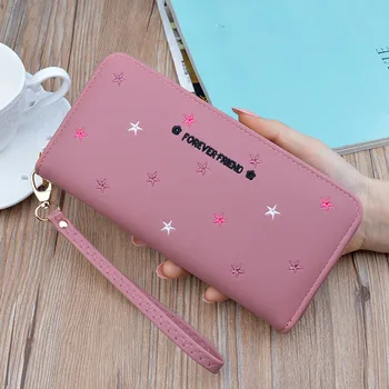 ladies bag wallet women Multi-Function Multi-Card Antimagnetic Handheld Long Star Pattern Wallet Coin Purse With Zipper T703
ladies bag wallet women Multi-Function Multi-Card Antimagnetic Handheld Long Star Pattern Wallet Coin Purse With Zipper T703
