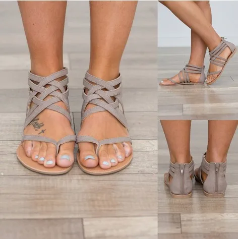 Basic Women Sandals 2019 New Women Summer Sandals Plus Size 43 Leather Flat Sandals Female Flip Flop Casual Beach Shoes Ladies
Basic Women Sandals 2019 New Women Summer Sandals Plus Size 43 Leather Flat Sandals Female Flip Flop Casual Beach Shoes Ladies