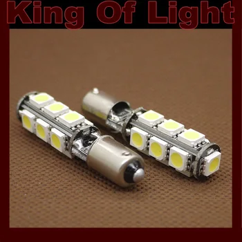 100X Error Free Canbus G14 BA9S 13 SMD 13 leds SMD 5050 Car Light Bulb Lamp NO OBC ERROR Free shipping
100X Error Free Canbus G14 BA9S 13 SMD 13 leds SMD 5050 Car Light Bulb Lamp NO OBC ERROR Free shipping