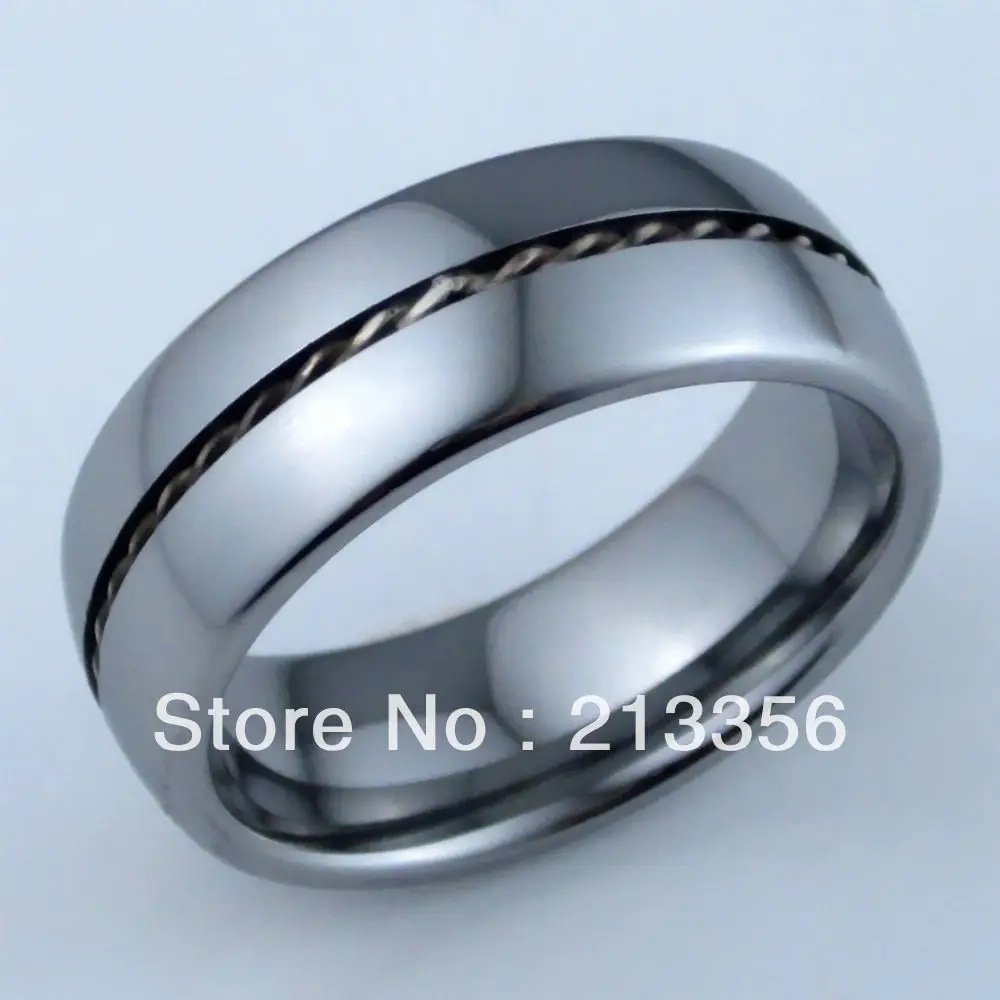 FREE SHIPPING!USA WHOLESALES CHEAP PRICE BRAZIL RUSSIA HOT SELLING 8MM WOMEN&MENS FINE SILVER INLAYED DOME TUNGSTEN WEDDING RING
FREE SHIPPING!USA WHOLESALES CHEAP PRICE BRAZIL RUSSIA HOT SELLING 8MM WOMEN&MENS FINE SILVER INLAYED DOME TUNGSTEN WEDDING RING