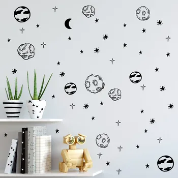Planet Wall Sticker Kids Room Removable DIY Solar System Wall Decor Decals Astronomy Nursery Art Stickers Space Decoration ZB578
Planet Wall Sticker Kids Room Removable DIY Solar System Wall Decor Decals Astronomy Nursery Art Stickers Space Decoration ZB578