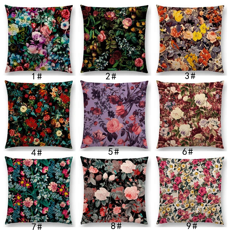 Hot sale Newest Fashion Nordic Style Flower Leaf black red Cushion Cover Home Pillow Case Linen Cotton Pillows Covers a0024
Hot sale Newest Fashion Nordic Style Flower Leaf black red Cushion Cover Home Pillow Case Linen Cotton Pillows Covers a0024