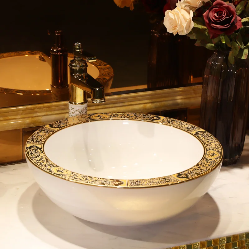 Jingdezhen Bathroom ceramic sink wash basin Counter Top Wash Basin Bathroom Sinks round sink bowl coloured bathroom basins
Jingdezhen Bathroom ceramic sink wash basin Counter Top Wash Basin Bathroom Sinks round sink bowl coloured bathroom basins
