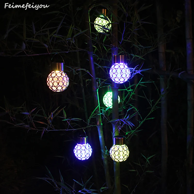 LYFS solar ball lamp Outdoor waterproof Solar led lights Portable Camping lamp for outside garden Tree decoration
LYFS solar ball lamp Outdoor waterproof Solar led lights Portable Camping lamp for outside garden Tree decoration