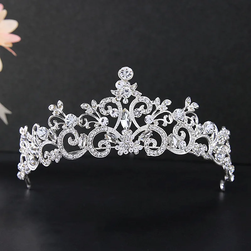 Luxury Rhinestone Tiaras Bridal Crown Baroque Silver Crystal Diadem for Bride Headbands Wedding Hair Jewelry Dress Accessories
Luxury Rhinestone Tiaras Bridal Crown Baroque Silver Crystal Diadem for Bride Headbands Wedding Hair Jewelry Dress Accessories