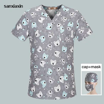 Medical Surgical Uniform Unisex V-Neck Scrub Tops Breathable Hospital pharmacist Nursing workwear Women men medical spa uniform
Medical Surgical Uniform Unisex V-Neck Scrub Tops Breathable Hospital pharmacist Nursing workwear Women men medical spa uniform