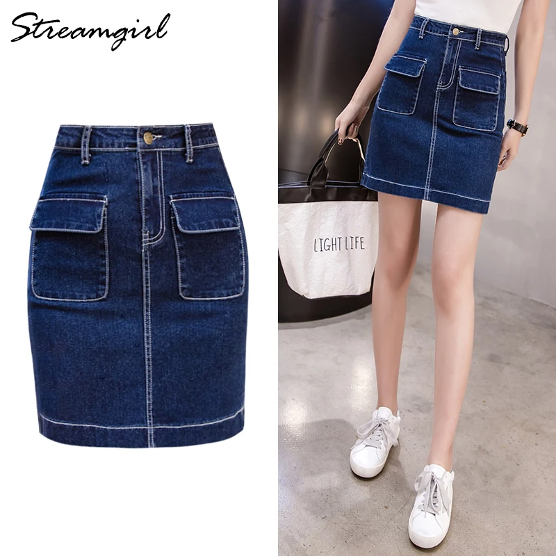 Denim Mini Skirt Women Short 2019 Ladies Skirts Pencil Skirt With Pockets Jupe FemmeJeans Bandage Skirts For Women Summer New
Denim Mini Skirt Women Short 2019 Ladies Skirts Pencil Skirt With Pockets Jupe FemmeJeans Bandage Skirts For Women Summer New
