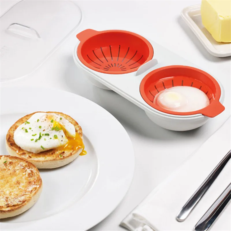 Creative Steamer Water Boiler Egg Tools Double-layer Microwave Lazy Fast Poached Egg Healthy Security Kitchen Eggs Covered Bowls
Creative Steamer Water Boiler Egg Tools Double-layer Microwave Lazy Fast Poached Egg Healthy Security Kitchen Eggs Covered Bowls