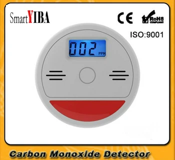 SmartYIBA Home Security 85dB Warning LCD Photoelectric Independent CO Gas Sensor Carbon Monoxide Poisoning Alarm Detector Sensor
SmartYIBA Home Security 85dB Warning LCD Photoelectric Independent CO Gas Sensor Carbon Monoxide Poisoning Alarm Detector Sensor