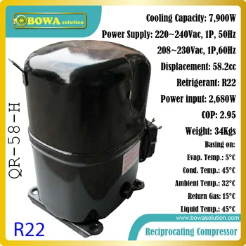 Hermetic reciprocating compressor uses pistons driven by a crankshaft to deliver refrigerant from low side to high side
Hermetic reciprocating compressor uses pistons driven by a crankshaft to deliver refrigerant from low side to high side