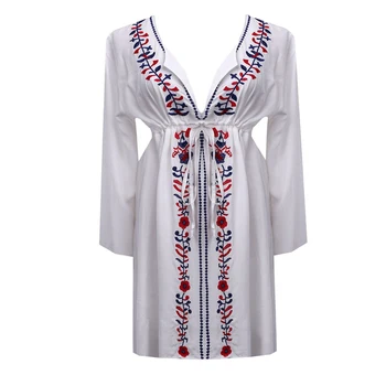 Sexy Womens Long Sleeve Party Print Short Dresses Beach Bikini Cover Up Sundress Swimwear Beachwear
Sexy Womens Long Sleeve Party Print Short Dresses Beach Bikini Cover Up Sundress Swimwear Beachwear