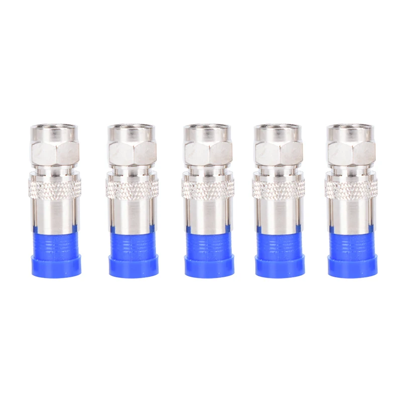 10pcs F Compression Connector Coax Cable Coaxial Waterproof RG6 Compression Connectors ConnectionCompression Tool
10pcs F Compression Connector Coax Cable Coaxial Waterproof RG6 Compression Connectors ConnectionCompression Tool