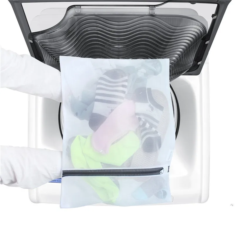 40pcs/lot Large Medium Zippered Foldable Nylon Laundry Bag Bra Socks Underwear Clothes Washing Machine Protection Net Mesh Bags
40pcs/lot Large Medium Zippered Foldable Nylon Laundry Bag Bra Socks Underwear Clothes Washing Machine Protection Net Mesh Bags