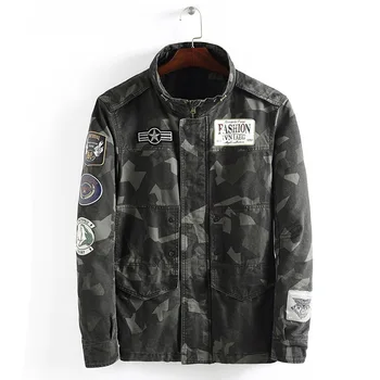 New Dropshipping hot top coat Men's blazer American European street style camouflage spring autumn cotton jacket fashion clothes
New Dropshipping hot top coat Men's blazer American European street style camouflage spring autumn cotton jacket fashion clothes