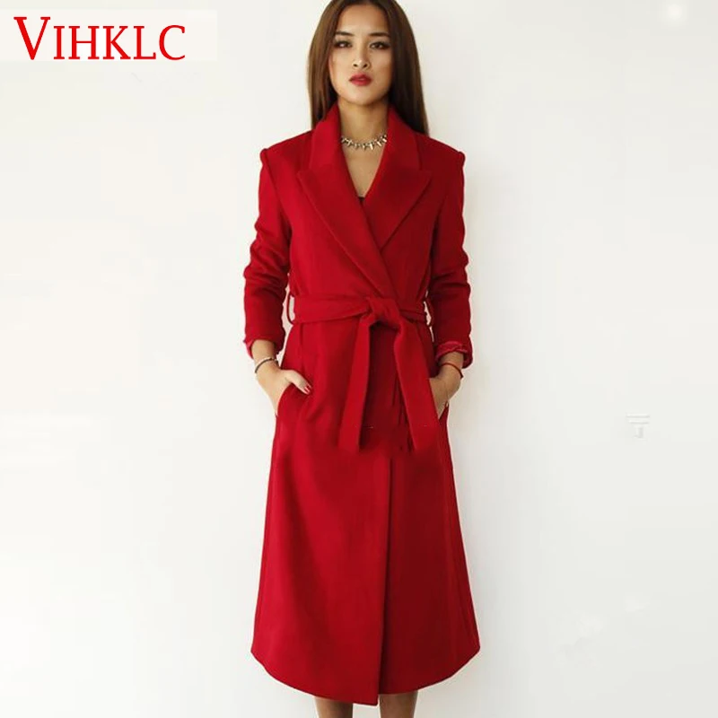 Women Wool Coat 2019 Winter coat women Red/Black Trench Coat Oversize Warm Women's coat European Fashion Women's clothing L871
Women Wool Coat 2019 Winter coat women Red/Black Trench Coat Oversize Warm Women's coat European Fashion Women's clothing L871