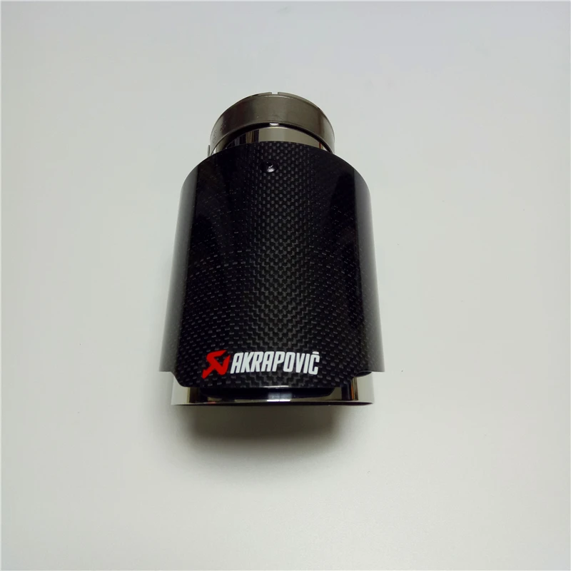89MM Outlet Car Universal Glossy Carbon Fiber+Stainless Steel Exhaust Tips glossy muffler pipes
89MM Outlet Car Universal Glossy Carbon Fiber+Stainless Steel Exhaust Tips glossy muffler pipes