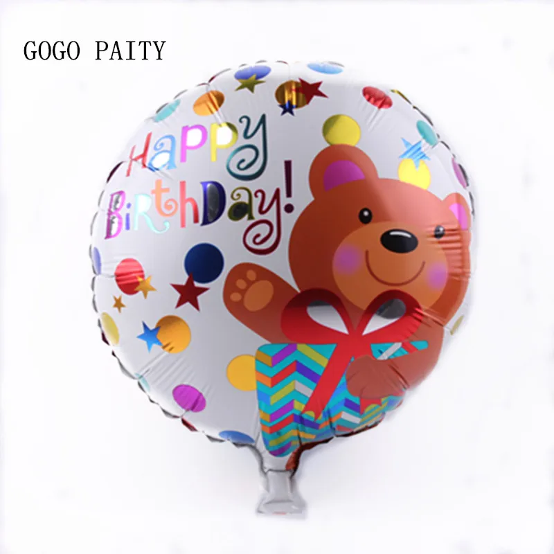 GOGO PAITY 18 inch cubs birthday film balls, birthday party decorations, high quality
GOGO PAITY 18 inch cubs birthday film balls, birthday party decorations, high quality