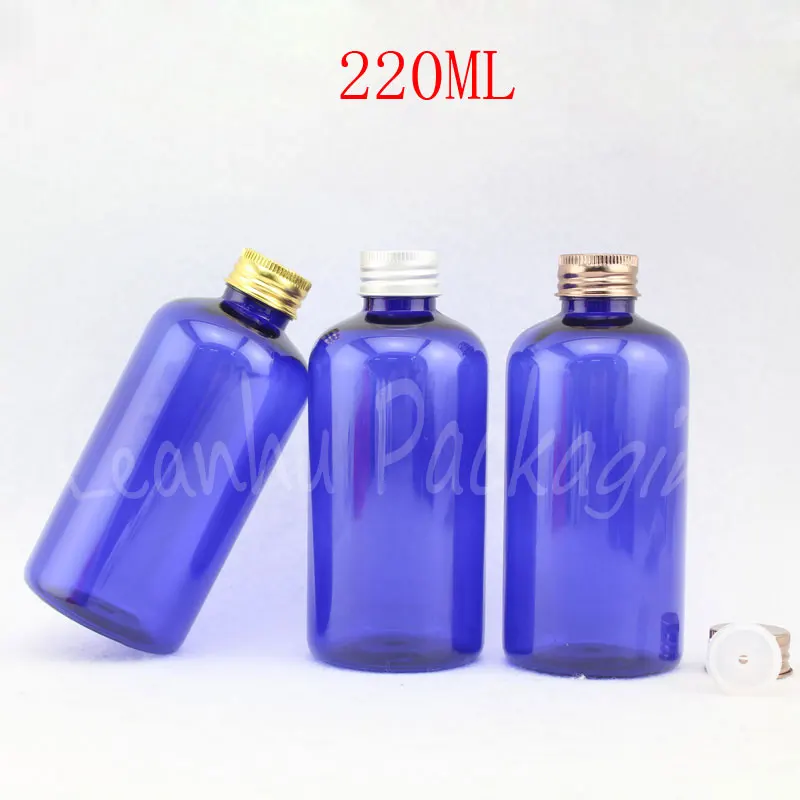 220ML Blue Round Shoulder Plastic Bottle , 220CC Shower Gel / Lotio Packaging Bottle , Empty Cosmetic Container ( 24 PC/Lot )
220ML Blue Round Shoulder Plastic Bottle , 220CC Shower Gel / Lotio Packaging Bottle , Empty Cosmetic Container ( 24 PC/Lot )