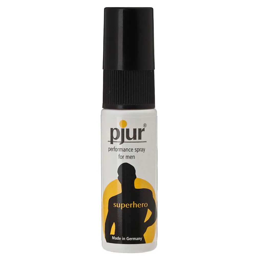 Спрей-пролонгатор Pjur Superhero Strong с экстрактом имбиря, 20 мл 2997/PJURSS-20/DEL2997/900615092 - Pjur - Продлевающие смазки - Купить