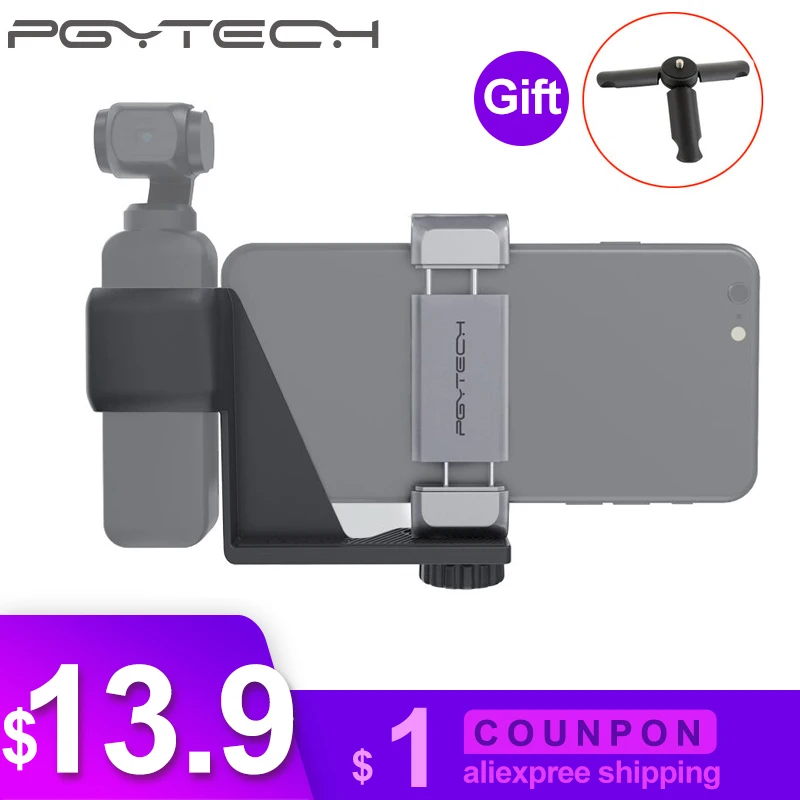 PGYTECH DJI Osmo Pocket accessories Phone Osmo pocket Holder Mount Bracket tripod mount stand expansion wide angle lens osmo mic
PGYTECH DJI Osmo Pocket accessories Phone Osmo pocket Holder Mount Bracket tripod mount stand expansion wide angle lens osmo mic