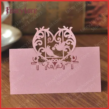 50pcs/lot Delicated Laser Cut Luxury Love Bird Table Card Wedding Name Place Card Celebration Birthday Party Seats Decoration
50pcs/lot Delicated Laser Cut Luxury Love Bird Table Card Wedding Name Place Card Celebration Birthday Party Seats Decoration