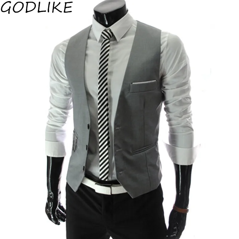 2019 Fashion Mens quality Slim Fit Leisure Cotton Suit vest / Men pure color fashion Blazer /Male high-end business and vest
2019 Fashion Mens quality Slim Fit Leisure Cotton Suit vest / Men pure color fashion Blazer /Male high-end business and vest