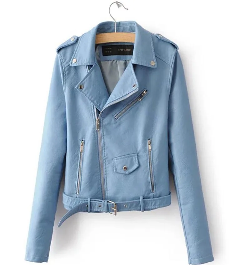 European and American XXXL Fashion Girl PU Leather Jacket Coats Zipper Lapel Slim Jackets Coat Spring and Autumn Street Fashion
European and American XXXL Fashion Girl PU Leather Jacket Coats Zipper Lapel Slim Jackets Coat Spring and Autumn Street Fashion