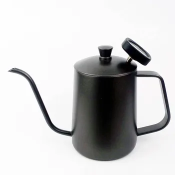 Two Color Delicate Stainless Steel Coffee Kettle Capacity 600 ml Long Mouth Spout Teapot Water Jug with Thermometer Moka Pots
Two Color Delicate Stainless Steel Coffee Kettle Capacity 600 ml Long Mouth Spout Teapot Water Jug with Thermometer Moka Pots