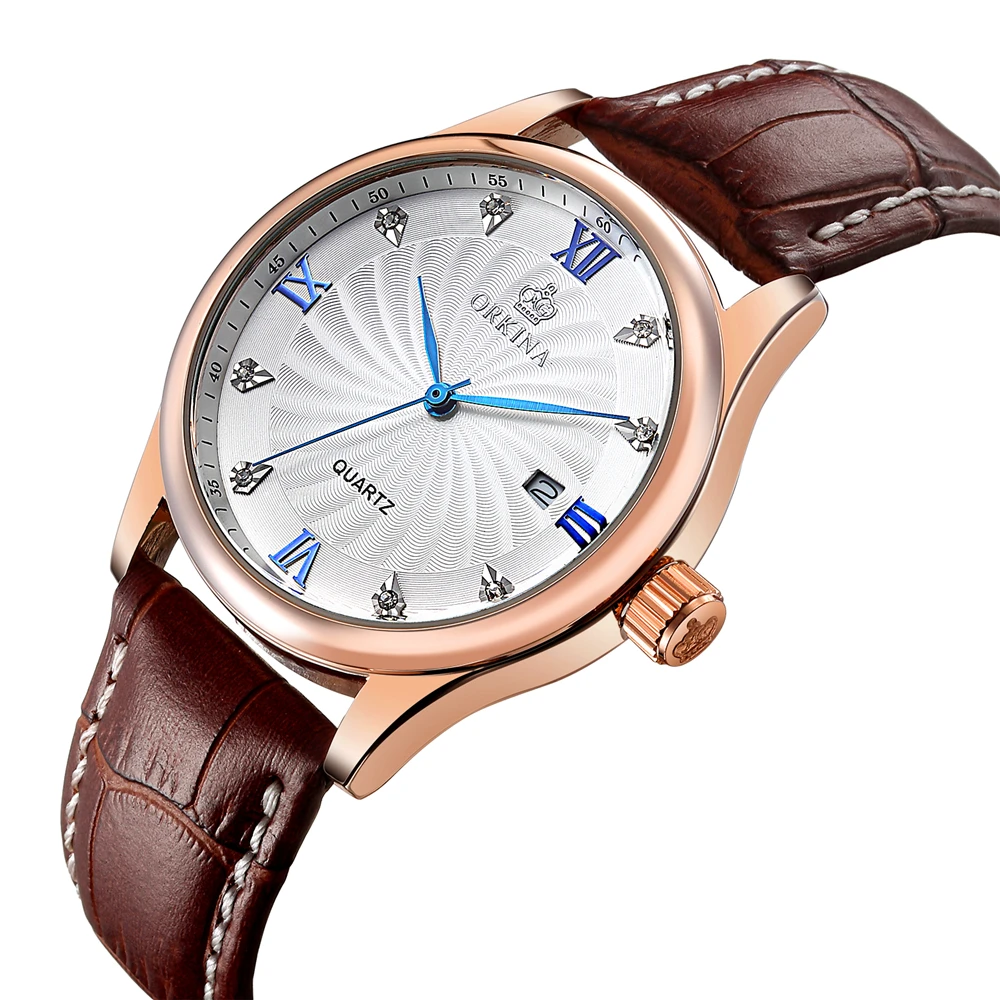 Top Brand Luxury Quartz Watch Men ORKINA Casual Business Gold Watch Male Diamond Dial Wristwatches Gift Relogio Masculino
Top Brand Luxury Quartz Watch Men ORKINA Casual Business Gold Watch Male Diamond Dial Wristwatches Gift Relogio Masculino